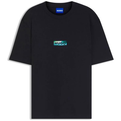 тениска,мъжки,тениски,дамски,тениски,hugo,norostee,10258299,blue,short,sleeve,t,shirt,black,(black)