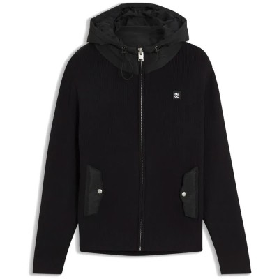блуза,мъжки,пуловери,дамски,пуловери,hugo,syloron,10282499,red,full,zip,sweater,black,(black)