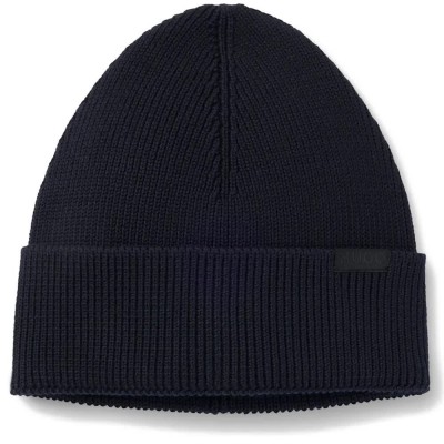 шапка,всички,шапки,hugo,xential,10282881,red,beanie,blue,(navy)