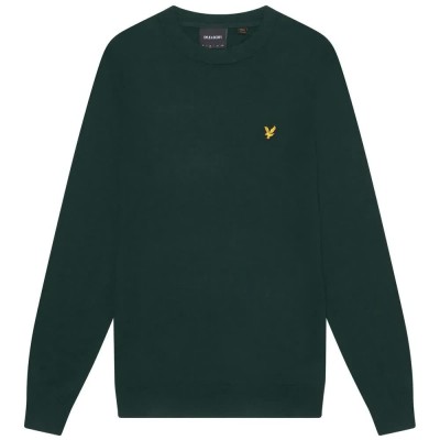 блуза,мъжки,пуловери,дамски,пуловери,lyle,&,scott,kn2110vc,sweater,green,(dark,green)
