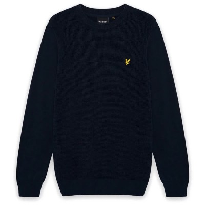 блуза,мъжки,пуловери,дамски,пуловери,lyle,&,scott,kn2569v,sweater,blue,(dark,navy)