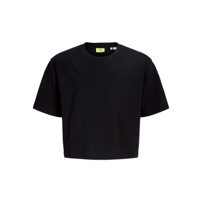 фланелка,с,къс,ръкав,дамски,топове,jack,&,jones,andrea,jjxx,short,sleeve,top,black,(black)
