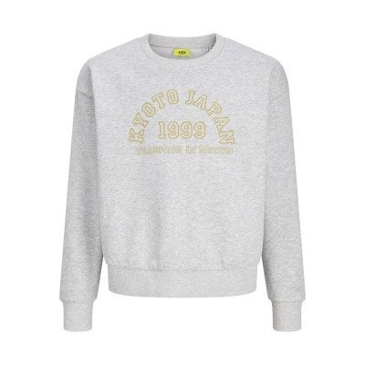 блуза,детски,блузи,jack,&,jones,merle,jjxx,sweatshirt,grey,(light,grey,melange,kyoto,japan)
