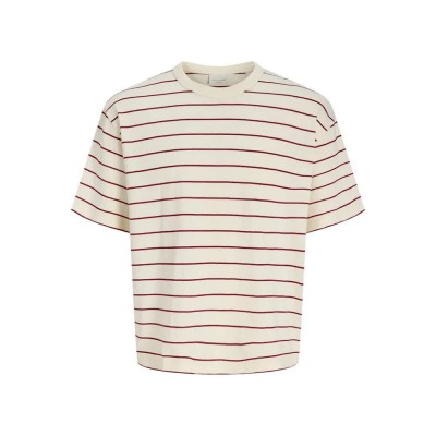 тениска,мъжки,тениски,дамски,тениски,jack,&,jones,savona,stripe,short,sleeve,t,shirt,beige,(antique,white)