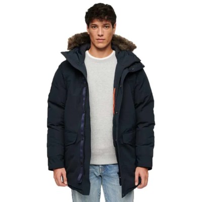 яке,мъжки,якета,дамски,якета,и,палта,superdry,everest,faux,fur,jacket,refurbished,blue,(eclipse,navy)