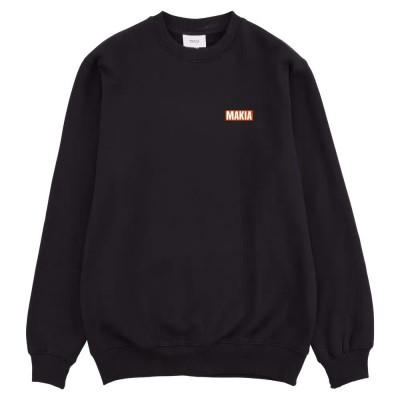 блуза,мъжки,пуловери,makia,kekkonen,sweatshirt,black,(black)