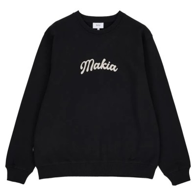блуза,мъжки,пуловери,makia,label,sweatshirt,black,(black)