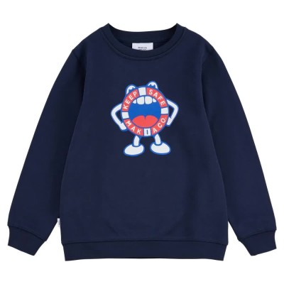 блуза,детски,блузи,makia,lifesaver,sweatshirt,blue,(dark,navy)
