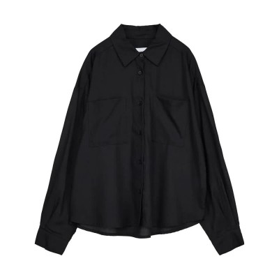 риза,с,дълъг,ръкав,дамски,ризи,мъжки,ризи,makia,lilia,long,sleeve,shirt,black,(black)