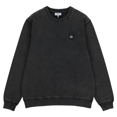 блуза,мъжки,пуловери,makia,patch,sweatshirt,black,(washed,black)