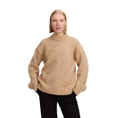 блуза,мъжки,пуловери,дамски,пуловери,makia,siina,sweater,brown,(beige)