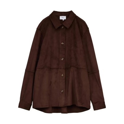 риза,с,дълъг,ръкав,дамски,ризи,мъжки,ризи,makia,sue,long,sleeve,shirt,brown,(dark,brown)