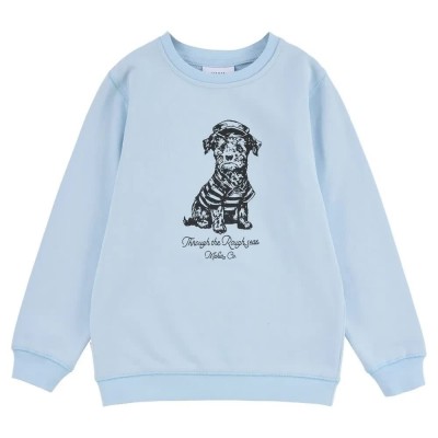 блуза,детски,блузи,makia,watchdog,sweatshirt,blue,(sky,blue)