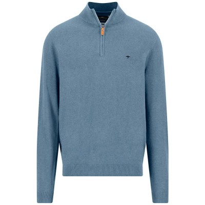 блуза,мъжки,пуловери,дамски,пуловери,fynch,hatton,1607316,half,zip,sweater,blue,(air,blue)