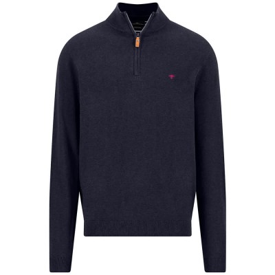 блуза,мъжки,пуловери,дамски,пуловери,fynch,hatton,1607316,half,zip,sweater,blue,(navy)