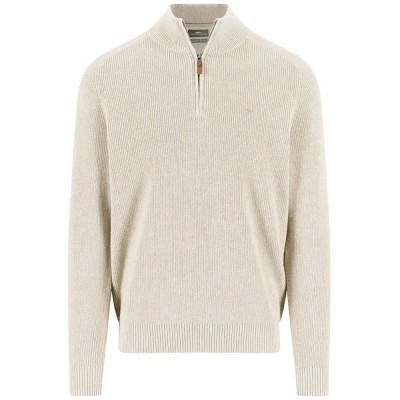 блуза,мъжки,пуловери,дамски,пуловери,fynch,hatton,1609207,half,zip,sweater,beige,(snow,white)