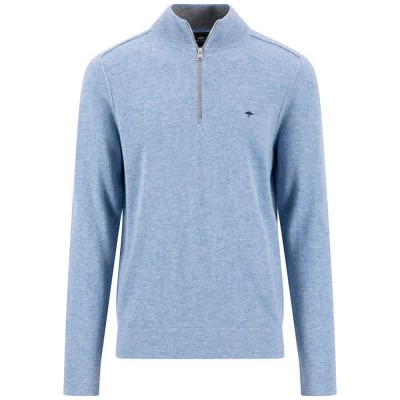 блуза,мъжки,пуловери,дамски,пуловери,fynch,hatton,1609809,half,zip,sweater,blue,(air,blue)