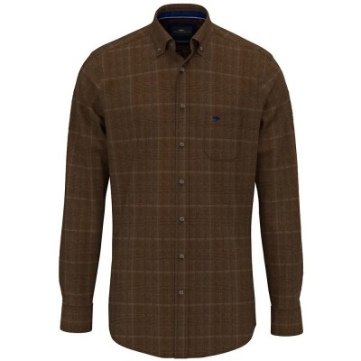 риза,с,дълъг,ръкав,дамски,ризи,мъжки,ризи,fynch,hatton,16098820,long,sleeve,shirt,brown,(tobacco)