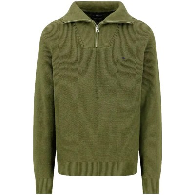 блуза,мъжки,пуловери,дамски,пуловери,fynch,hatton,1610902,half,zip,sweater,green,(moss)