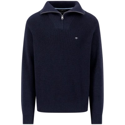 блуза,мъжки,пуловери,дамски,пуловери,fynch,hatton,1610902,half,zip,sweater,blue,(navy)