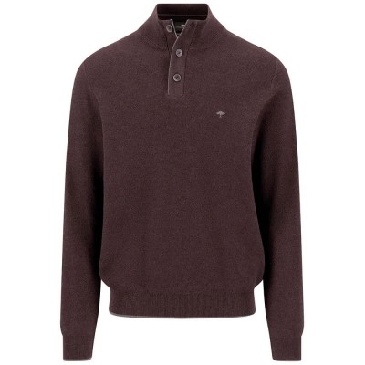 блуза,мъжки,пуловери,дамски,пуловери,fynch,hatton,1614219,half,zip,sweater,brown,(soil)