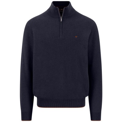 блуза,мъжки,пуловери,дамски,пуловери,fynch,hatton,1614222,half,zip,sweater,blue,(navy)