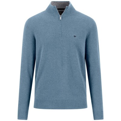 блуза,мъжки,пуловери,дамски,пуловери,fynch,hatton,1614802,half,zip,sweater,blue,(air,blue)