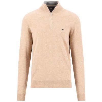 блуза,мъжки,пуловери,дамски,пуловери,fynch,hatton,1614802,half,zip,sweater,beige,(taupe)