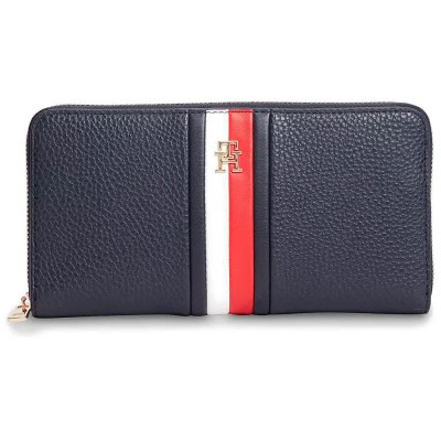 портфейли,и,портмонета,tommy,hilfiger,aw0aw19163,woman,wallet,blue,(space,blue)