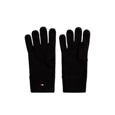 ръкавици,ръкавици,шапки,и,шалове,tommy,hilfiger,essentials,flag,gloves,black,(black)