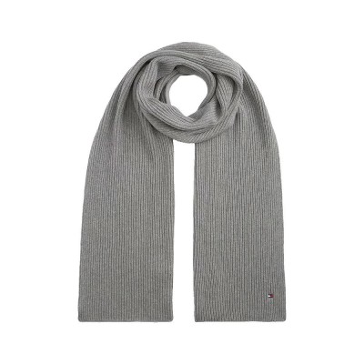шал,ръкавици,шапки,и,шалове,tommy,hilfiger,flag,pima,scarf,grey,(medium,grey,heather)