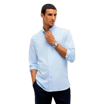 риза,с,дълъг,ръкав,дамски,ризи,мъжки,ризи,tommy,hilfiger,mw0mw46678,long,sleeve,shirt,blue,(sweet,blue)
