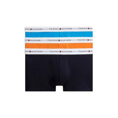 боксерки,мъжко,бельо,tommy,hilfiger,um0um03889,trunk,boxers,3,units,multicolor,(autumn,orange,navy,blue,blue,spell)