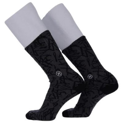 чорапи,мъжки,чорапи,дамски,чорапи,hurley,048,art,long,socks,black,(cargo)
