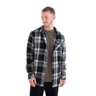 риза,с,дълъг,ръкав,дамски,ризи,мъжки,ризи,hurley,b999,long,sleeve,shirt,black,grey,(black)