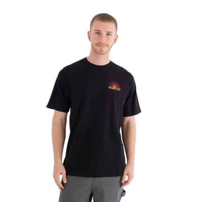 тениска,мъжки,тениски,дамски,тениски,hurley,forest,short,sleeve,t,shirt,black,(black)