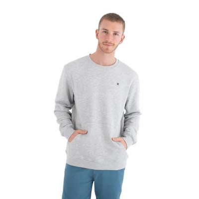 блуза,мъжки,пуловери,hurley,nazare,art,sweatshirt,grey,(grey,heather)
