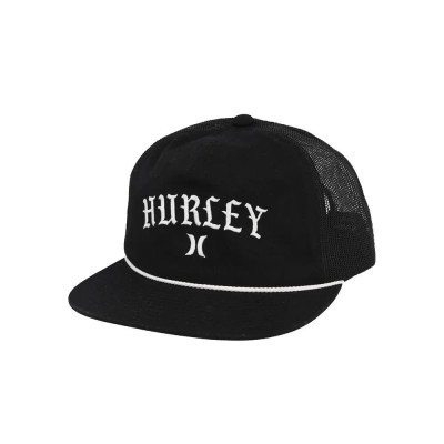 шапка,всички,шапки,hurley,old,coast,trucker,cap,black,(black)