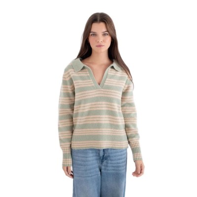 блуза,мъжки,пуловери,дамски,пуловери,hurley,polo,sweater,beige,green,(malverde)