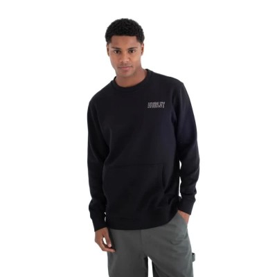 блуза,мъжки,пуловери,hurley,species,sweatshirt,black,(black)
