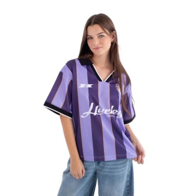 тениска,мъжки,тениски,дамски,тениски,hurley,wtseu00044,short,sleeve,v,neck,t,shirt,purple,(wisteria)