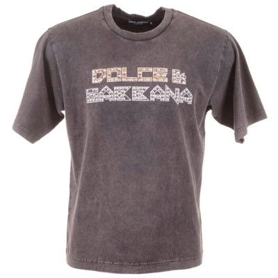 тениска,мъжки,тениски,дамски,тениски,dolce,&,gabbana,747281,short,sleeve,t,shirt,grey,(dark,grey)