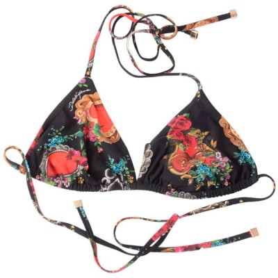 дамски,бански,костюми,dolce,&,gabbana,747490,bikini,top,black,(black)