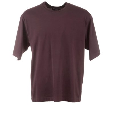 тениска,мъжки,тениски,дамски,тениски,dolce,&,gabbana,747734,short,sleeve,t,shirt,brown,(dark,brown)