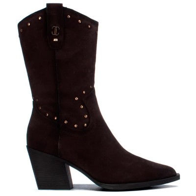 обувки,дамски,боти,мъжки,боти,carmela,16425501,heel,boots,brown,(brown)