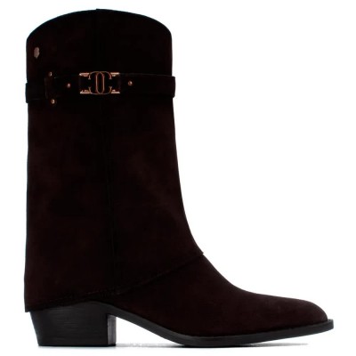 дамски,боти,мъжки,боти,carmela,16432803,heel,booties,brown,(brown)