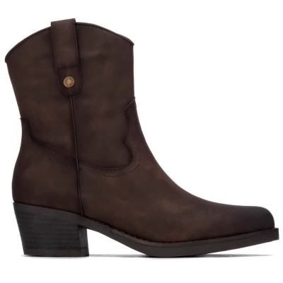 дамски,боти,мъжки,боти,refresh,17614602,heel,booties,brown,(brown)