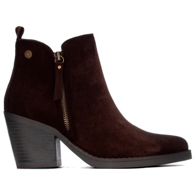 дамски,боти,мъжки,боти,refresh,17615301,heel,booties,brown,(brown)