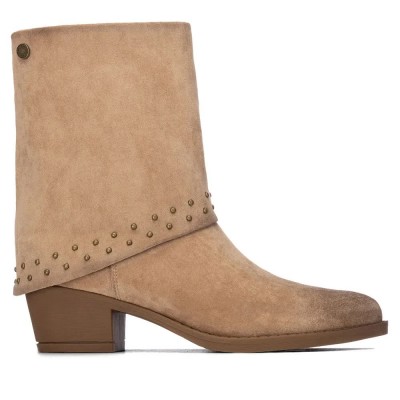 дамски,боти,мъжки,боти,refresh,17616303,heel,booties,brown,(beige)
