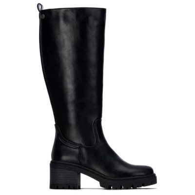 обувки,дамски,боти,мъжки,боти,refresh,17624801,heel,boots,black,(black)